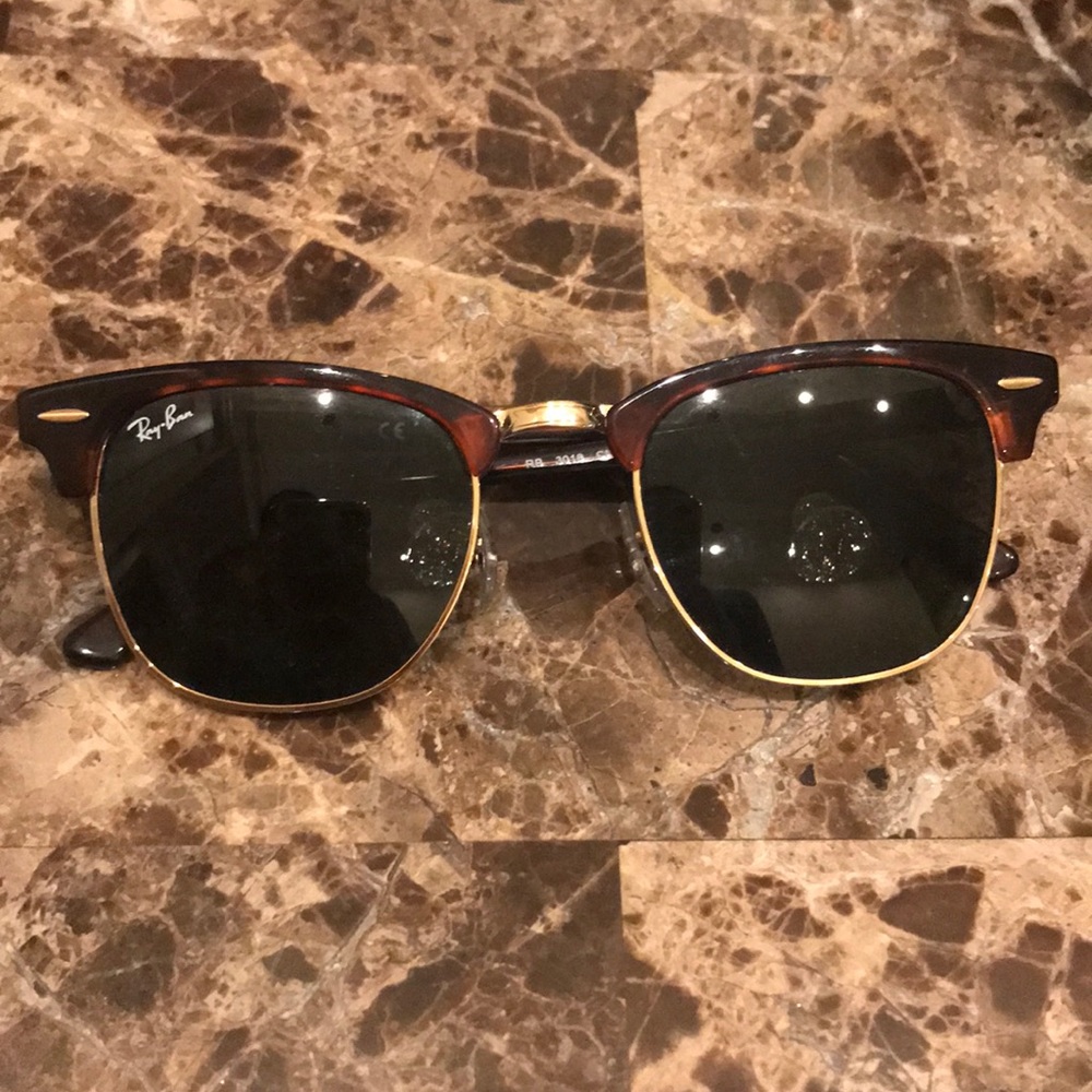 Authentic RayBan Sunglasses! Clubmaster RB 3016
